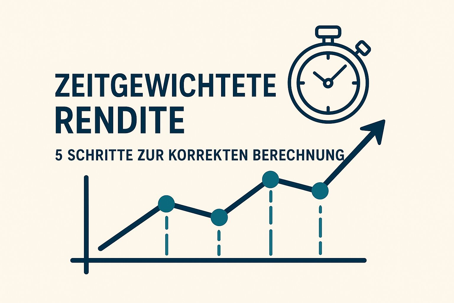 a graph and stopwatch with text